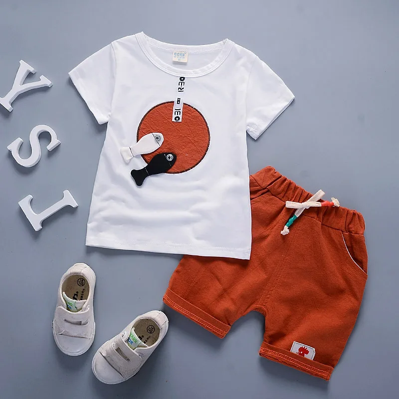 BibiCola 2018 newborn baby boys girls clothing set cartoon short sleeved t-shirts + pants casual infant baby set clothes summer
BibiCola 2018 newborn baby boys girls clothing set cartoon short sleeved t-shirts + pants casual infant baby set clothes summer