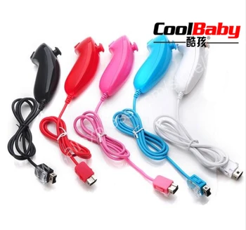 10pcs/lot New Multi Color Nunchuck Game Controller remote Game Handle for Nintendo Wii
10pcs/lot New Multi Color Nunchuck Game Controller remote Game Handle for Nintendo Wii