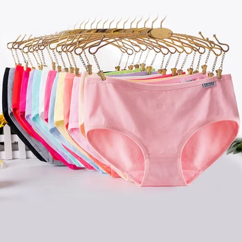 Women Underwear Sexy Panties Ladies Briefs Girl Lingeries Shorts Solid Color Cotton Breathable Panty Female Women Pants Elastic
Women Underwear Sexy Panties Ladies Briefs Girl Lingeries Shorts Solid Color Cotton Breathable Panty Female Women Pants Elastic
