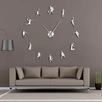 Basketball Players DIY Large Wall Clock Basketball Slam Dunk Kid Room Wall Decor Giant Wall Clock Basketball Wall Watch Gifts
Basketball Players DIY Large Wall Clock Basketball Slam Dunk Kid Room Wall Decor Giant Wall Clock Basketball Wall Watch Gifts
