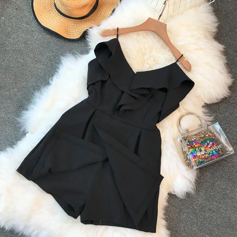 NiceMix Korean Fashion Clothing Denim Rompers Womens Jumpsuit Shorts New Fashion Casual Loose Solid Color 2018 Playsuits Summer
NiceMix Korean Fashion Clothing Denim Rompers Womens Jumpsuit Shorts New Fashion Casual Loose Solid Color 2018 Playsuits Summer