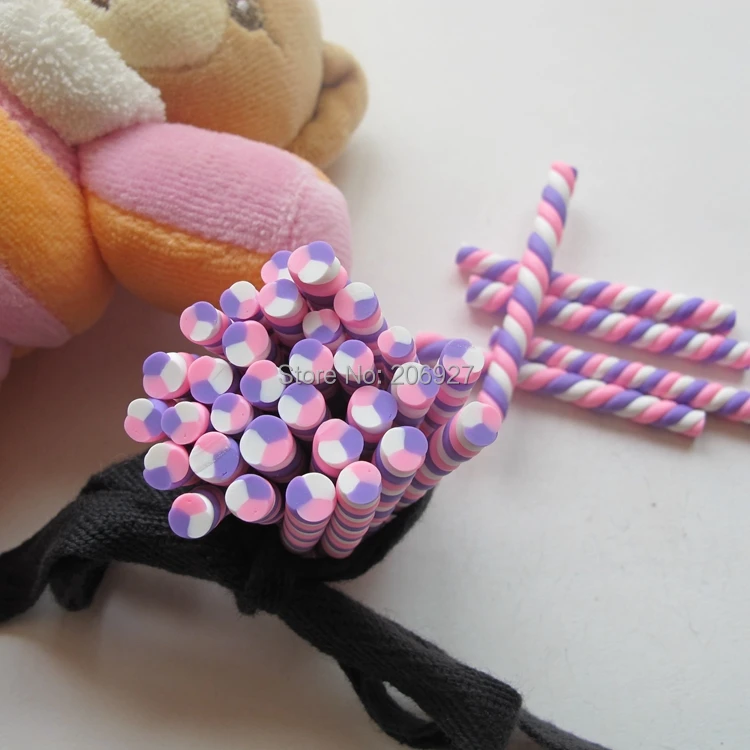 5pcs M-47 5mm Cute Twist Cane Fancy Nail Art Polymer Clay Cane Nail Art Decoration
5pcs M-47 5mm Cute Twist Cane Fancy Nail Art Polymer Clay Cane Nail Art Decoration