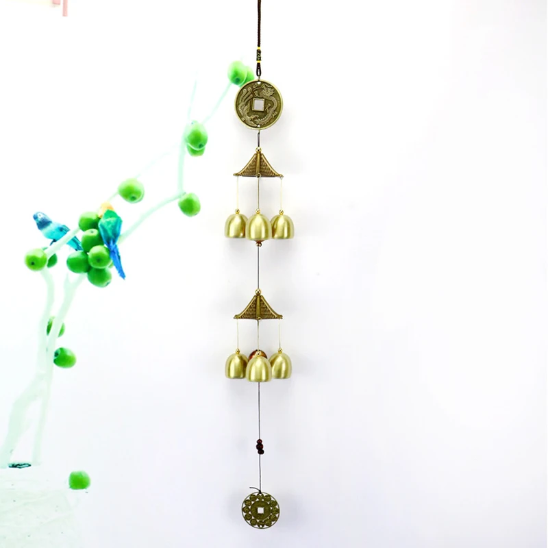 6 Bells Retro Copper Wind Chimes Feng Shui Decor for Yard Garden Bedroom Outdoor Wind Bells Door Hanging Home Decor Lucy Gifts
6 Bells Retro Copper Wind Chimes Feng Shui Decor for Yard Garden Bedroom Outdoor Wind Bells Door Hanging Home Decor Lucy Gifts