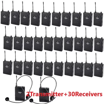 Takstar UHF938/UHF-938 frequency Wireless Tour Guide System 50m Operat Range 2 Transmitter+30 Receivers for Tour guiding
Takstar UHF938/UHF-938 frequency Wireless Tour Guide System 50m Operat Range 2 Transmitter+30 Receivers for Tour guiding