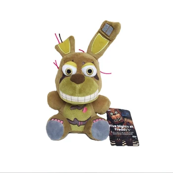 New Arrival 18cm Five Nights At Freddy's 4 FNAF Bonnie Rabbit Plush Toys Soft Stuffed Animals Toys Doll for Kids Children Gifts
New Arrival 18cm Five Nights At Freddy's 4 FNAF Bonnie Rabbit Plush Toys Soft Stuffed Animals Toys Doll for Kids Children Gifts