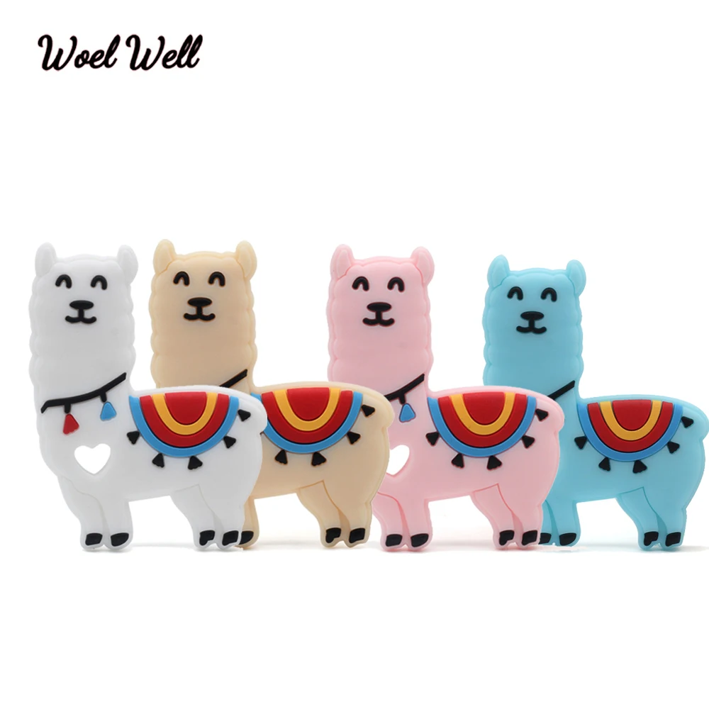 1pcs BPA Free Silicone Baby Teething Food Grade Cute sheep Pattern DIY Teether Toddler Silicone Chew Kids Teething Toys
1pcs BPA Free Silicone Baby Teething Food Grade Cute sheep Pattern DIY Teether Toddler Silicone Chew Kids Teething Toys