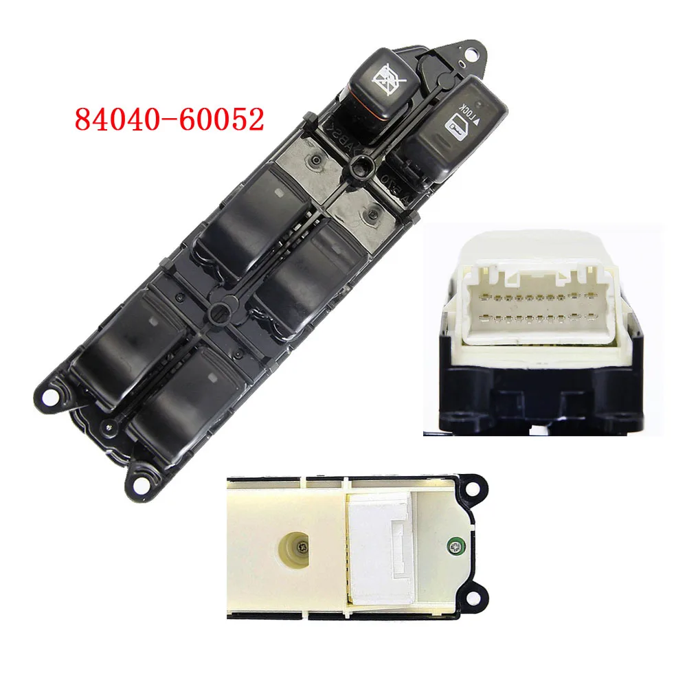 84040-60052 Power Window Master Switch For Land Cruiser Prado Lexus Rx330 GX470 Rx350 Rx400h 2003-2009
84040-60052 Power Window Master Switch For Land Cruiser Prado Lexus Rx330 GX470 Rx350 Rx400h 2003-2009