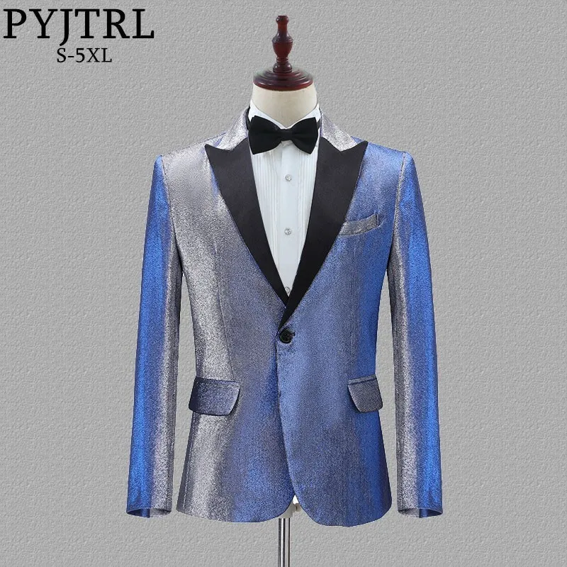 PYJTRL New Mens Change Colour Blue Gold Purple Red Slim Fit Blazer Wedding Groom Prom Party Casual Suit Jacket Singers Costume
PYJTRL New Mens Change Colour Blue Gold Purple Red Slim Fit Blazer Wedding Groom Prom Party Casual Suit Jacket Singers Costume