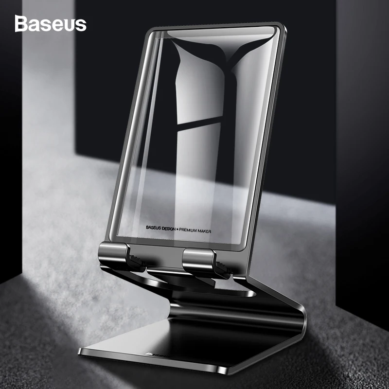 Baseus Mobile Phone Holder Stand For iPhone XS Max iPad Non-slip Desktop Holder Metal Desk Stand For Phone Samsung Xiaomi Tablet
Baseus Mobile Phone Holder Stand For iPhone XS Max iPad Non-slip Desktop Holder Metal Desk Stand For Phone Samsung Xiaomi Tablet
