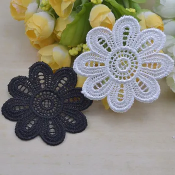 100pcs White Flower Lace Trim Appliques Knitting Wedding Cheap Embroidered Diy Handmade Patches Ribbon Sewing Supplies Crafts
100pcs White Flower Lace Trim Appliques Knitting Wedding Cheap Embroidered Diy Handmade Patches Ribbon Sewing Supplies Crafts