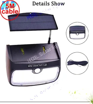 split mounting 48 LED 900lm Solar Light PIR +motion+radar led TAMPROAD Outdoor Lighting s 5M cable street wall outdoor light f
split mounting 48 LED 900lm Solar Light PIR +motion+radar led TAMPROAD Outdoor Lighting s 5M cable street wall outdoor light f