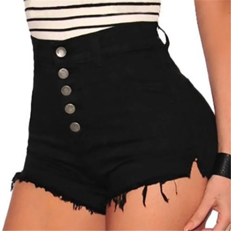 2019 Women Fashion Girls Hot Casual Shorts Student High Waist Denim Beach Jeans pantaloncini Short | Женская одежда