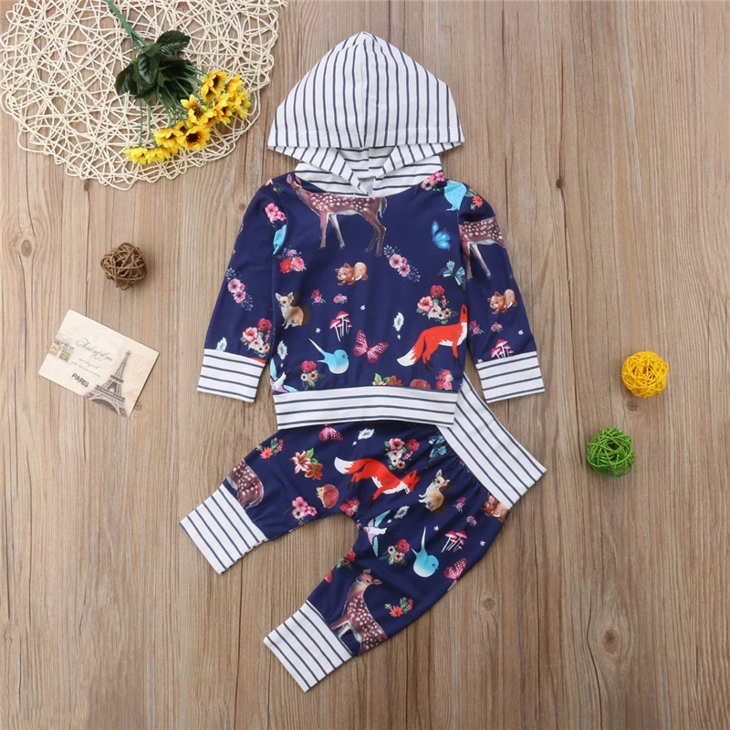 2PCS Toddler Baby Girls Boy Clothes Hoodie Tops+Pants Tracksuit Outfits Zoo Animal World Set 0-18M
2PCS Toddler Baby Girls Boy Clothes Hoodie Tops+Pants Tracksuit Outfits Zoo Animal World Set 0-18M