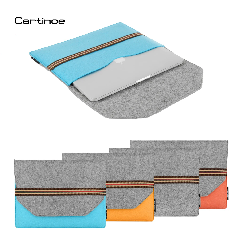 Cartinoe New Wool felt 11 12 13 14 15 Inch Laptop Bag Sleeve for Macbook Air 11 Pro 13 Retina 15 Laptop Case Protective Cover
Cartinoe New Wool felt 11 12 13 14 15 Inch Laptop Bag Sleeve for Macbook Air 11 Pro 13 Retina 15 Laptop Case Protective Cover