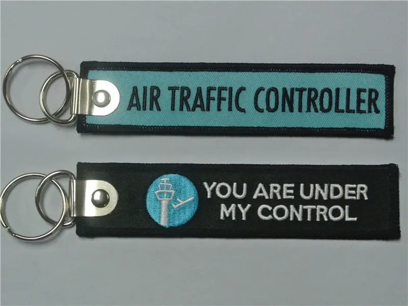 Air Traffic Controller You Are Under My Control Aviation Embroidered Key Chain Keyrings
Air Traffic Controller You Are Under My Control Aviation Embroidered Key Chain Keyrings