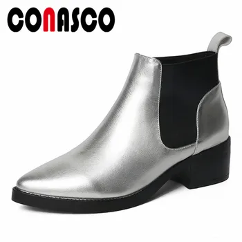 CONASCO 2019 New Basic Ankle Boots Women High Heels Autumn Winter Short Martin Shoes Woman Sexy Chelsea Motorcycle Boots
CONASCO 2019 New Basic Ankle Boots Women High Heels Autumn Winter Short Martin Shoes Woman Sexy Chelsea Motorcycle Boots