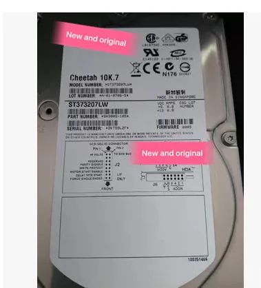 100%New In box 1 year warranty ST373207LW 73G 68pin Need more angles photos, please contact me
100%New In box 1 year warranty ST373207LW 73G 68pin Need more angles photos, please contact me