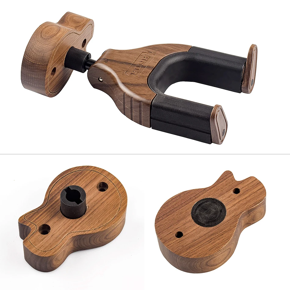Black walnut Guitar Hanger with automatic locking function Hook Holder Wall Mount Stand Rack Bracket plus Screws easy install
Black walnut Guitar Hanger with automatic locking function Hook Holder Wall Mount Stand Rack Bracket plus Screws easy install
