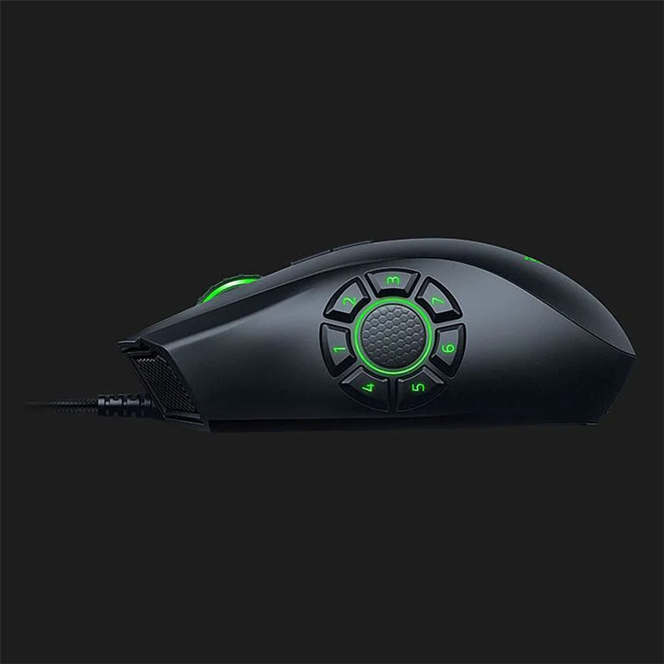 2019 Original Razer Naga Hex V2 Wired Gaming Mouse 16000 DPI 7