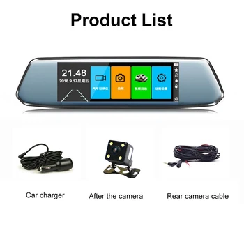 7 Inch Dvr Dash Camera Dash Cam Car Dvr Mirror Dual Lens Rear View Camera Rearview Dashcam Auto Recorder Video Full Hd
7 Inch Dvr Dash Camera Dash Cam Car Dvr Mirror Dual Lens Rear View Camera Rearview Dashcam Auto Recorder Video Full Hd