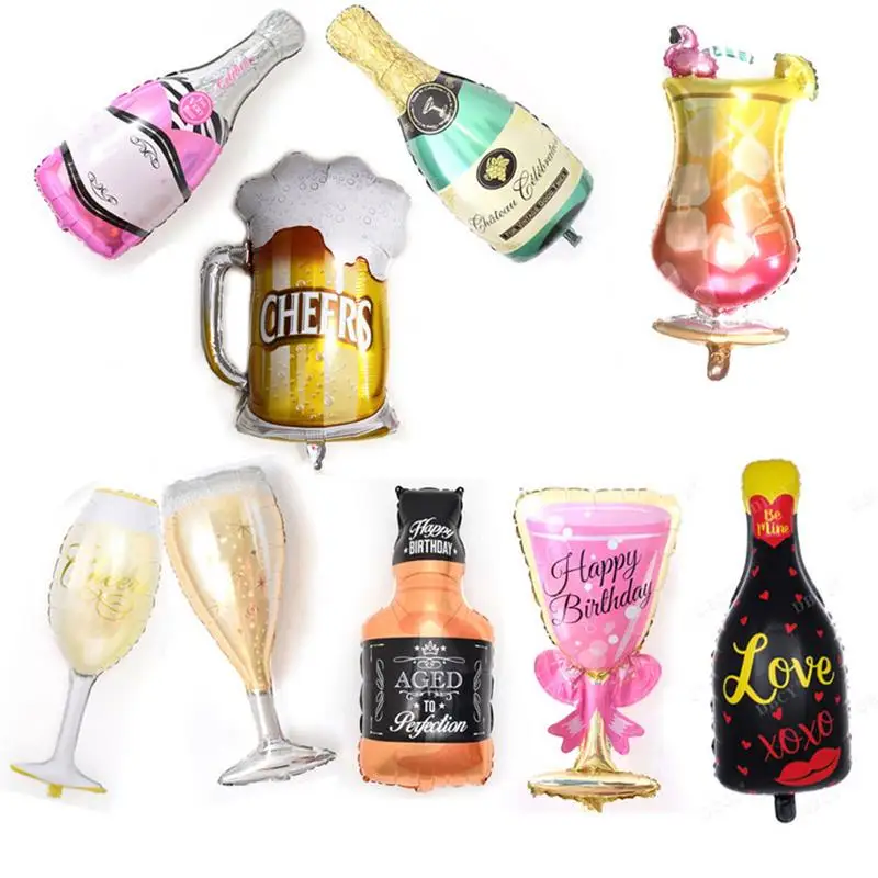 Large champagne bottle, balloon, birthday glass, goblet party, bubble party, flamingo cocktail
Large champagne bottle, balloon, birthday glass, goblet party, bubble party, flamingo cocktail