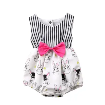 new fashion Newborn Baby Girl bodysuit Infant Bunny Rabbit striped Jumpsuit sleeveless Bodysuit Outfits Clothes
new fashion Newborn Baby Girl bodysuit Infant Bunny Rabbit striped Jumpsuit sleeveless Bodysuit Outfits Clothes
