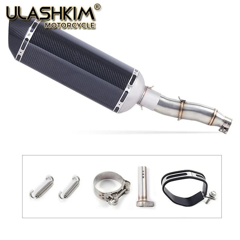 Motorcycle Full Exhaust System Muffler Escape Slip On For YAMAHA XG250 XT250 Modified Contact Middle Pipe Adapter Connect
Motorcycle Full Exhaust System Muffler Escape Slip On For YAMAHA XG250 XT250 Modified Contact Middle Pipe Adapter Connect