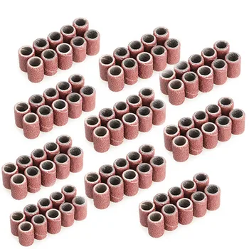 NEW 100 Pcs Professional Nail Manicure Sanding Bands Grit File Sand Piece Grinding Polisher Bits Set
NEW 100 Pcs Professional Nail Manicure Sanding Bands Grit File Sand Piece Grinding Polisher Bits Set