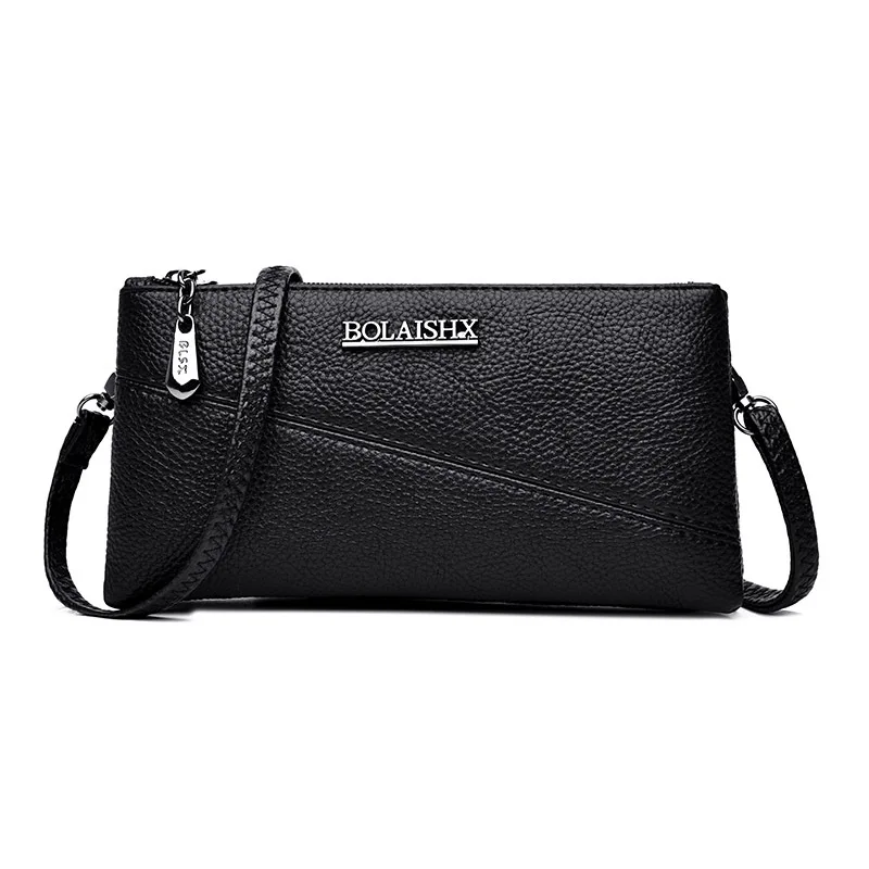 Fashion Patchwork Women Shoulder Crossbody Bags Double layer Clutches Bag Ladies Envelope Bag Women's Genuine Leather Bags
Fashion Patchwork Women Shoulder Crossbody Bags Double layer Clutches Bag Ladies Envelope Bag Women's Genuine Leather Bags