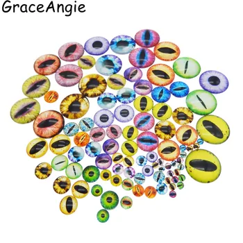 90pcs Mix 9 Size 6-30mm Choose Dragon Eyes Round Cabochon Photo Glass diy Jewelry Accessories Handmade Round Glass Toy Eye Craft 
90pcs Mix 9 Size 6-30mm Choose Dragon Eyes Round Cabochon Photo Glass diy Jewelry Accessories Handmade Round Glass Toy Eye Craft