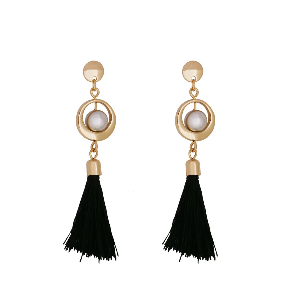 Doreen Box Fashion Stud Earrings Gold Geometric Circle Sequin Asymmetric Earrings Black Vintage Limited Pearl Beads,1 Pair
Doreen Box Fashion Stud Earrings Gold Geometric Circle Sequin Asymmetric Earrings Black Vintage Limited Pearl Beads,1 Pair