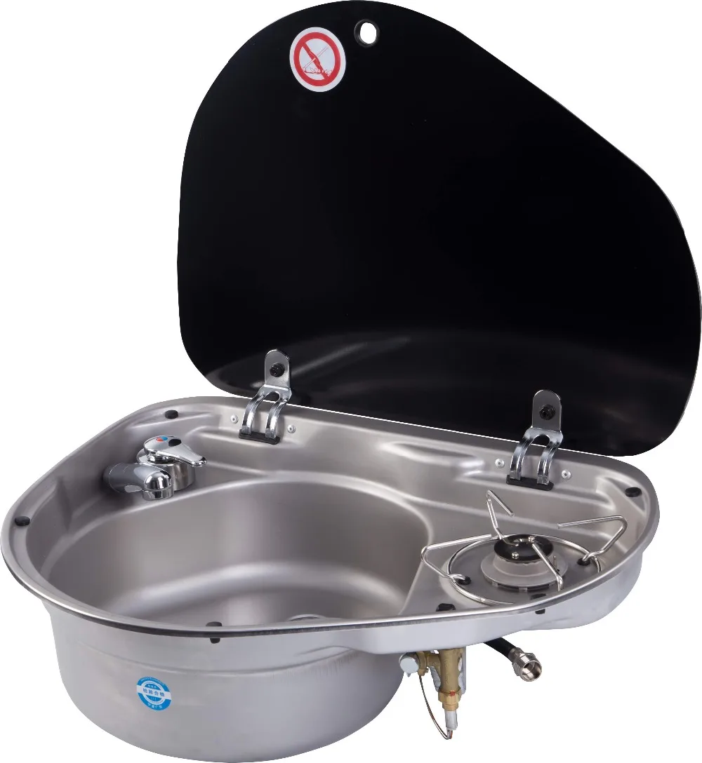 Boat Caravan RV LPG Gas Burner Stove Hob Sink Combo with Tempered Glass 525*425*150mm GR-600L
Boat Caravan RV LPG Gas Burner Stove Hob Sink Combo with Tempered Glass 525*425*150mm GR-600L