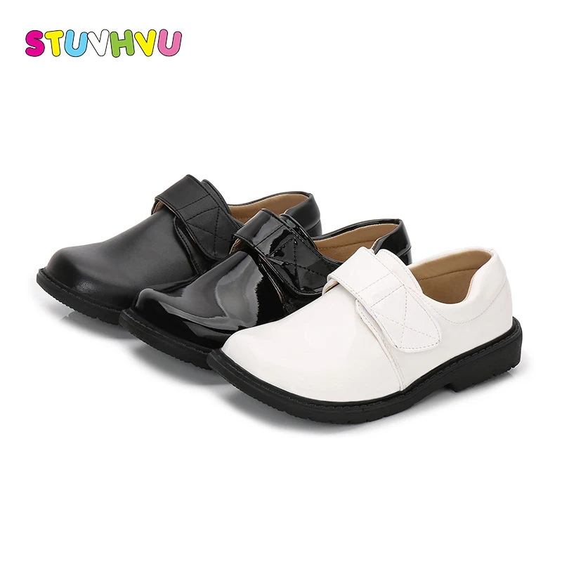 Boys black leather shoes 2018 spring and autumn new white dress shoes for boys fashion students children casual shoes for girls
Boys black leather shoes 2018 spring and autumn new white dress shoes for boys fashion students children casual shoes for girls
