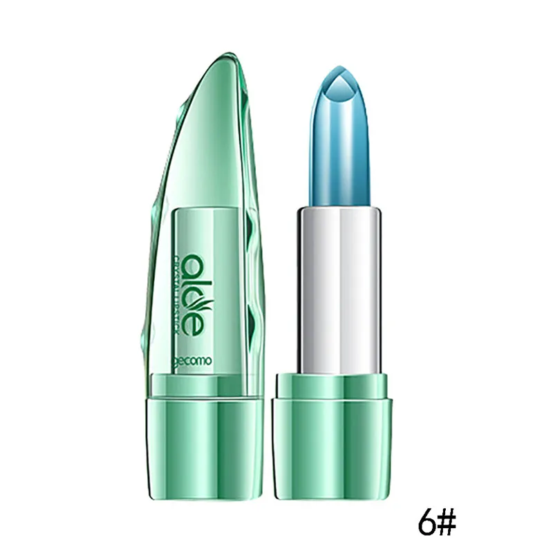new hot sale Organic Aloe Vera Jelly Lipstick Change Color Temperature Moistourizing Lip #8
new hot sale Organic Aloe Vera Jelly Lipstick Change Color Temperature Moistourizing Lip #8