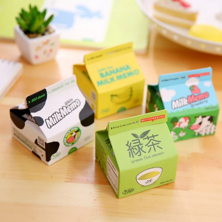 300pcs/set Sweet Milk Box design Extraction Memo Notepad Writing scratch pad message note Kids' gift office school supplies
300pcs/set Sweet Milk Box design Extraction Memo Notepad Writing scratch pad message note Kids' gift office school supplies