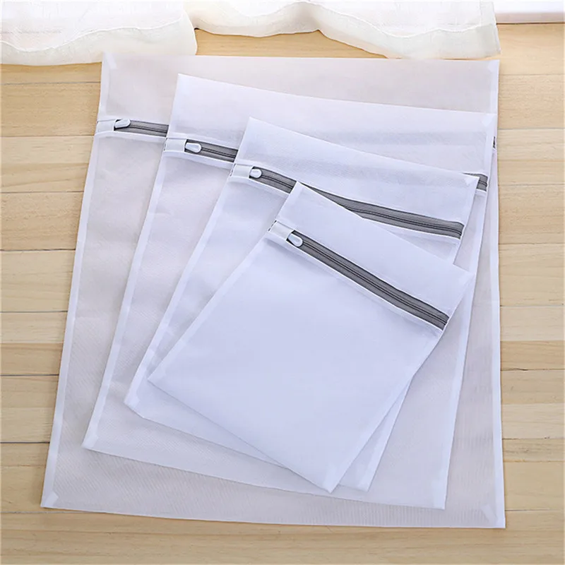 TTLIFE 5 Sizes Mesh Laundry Bags for Washing Machine Travel Clothes Storage Net Zip Bag for Wash Bra Stocking and Underwear
TTLIFE 5 Sizes Mesh Laundry Bags for Washing Machine Travel Clothes Storage Net Zip Bag for Wash Bra Stocking and Underwear