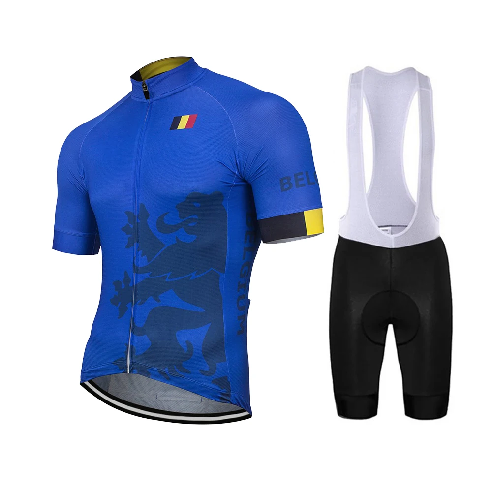 National team 2019 Belgium Blue New Cycling Jersey Set Bike MTB Road Mountain Race Top Bib Short Cycling Set 9D Gel Breathable
National team 2019 Belgium Blue New Cycling Jersey Set Bike MTB Road Mountain Race Top Bib Short Cycling Set 9D Gel Breathable