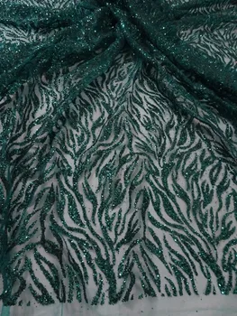 High Quality S-42078 glitter mesh Lace Fabric African Guipure Lace fabric with glued glitter Sequins
High Quality S-42078 glitter mesh Lace Fabric African Guipure Lace fabric with glued glitter Sequins