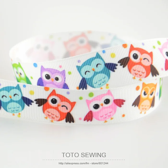 New arrivals min order is 5$ (mixed order) 7/8" 22mm cute owl design printed grosgrain ribbons polyester DIY decoration
New arrivals min order is 5$ (mixed order) 7/8" 22mm cute owl design printed grosgrain ribbons polyester DIY decoration