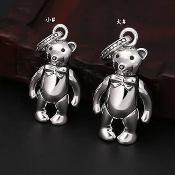 Wholesale S925 Sterling Silver Fashion Pendant Popular Thai Silver Beautiful Bow Bear Male And Female Pendant Birthday Gift
Wholesale S925 Sterling Silver Fashion Pendant Popular Thai Silver Beautiful Bow Bear Male And Female Pendant Birthday Gift