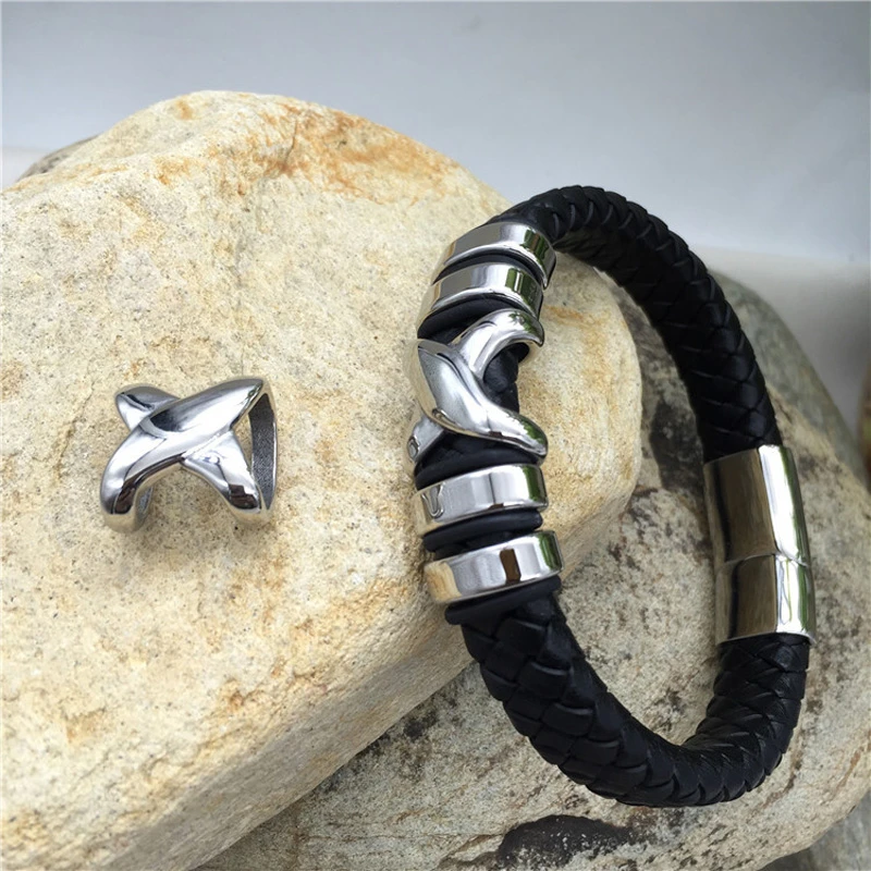 Wonlee Winle Stainless Steel 8*13mm hole X Metal Beads Square Charm For Men Leather Bracelet Jewelry Making(Without Bracelet)
Wonlee Winle Stainless Steel 8*13mm hole X Metal Beads Square Charm For Men Leather Bracelet Jewelry Making(Without Bracelet)