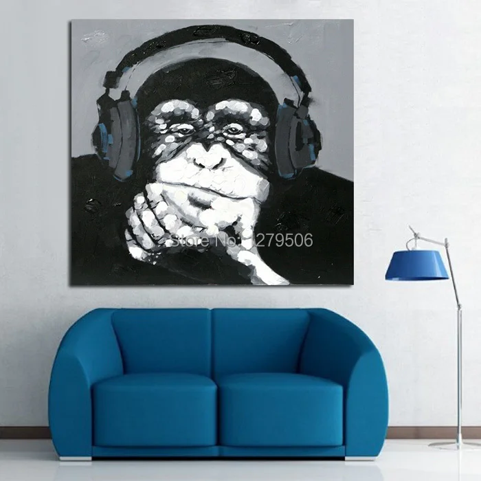 Canvas Painting Wall Art Modern Thinking Gorilla Abstract Decor Lovely Animal Oil Painting paintings for living room wall
Canvas Painting Wall Art Modern Thinking Gorilla Abstract Decor Lovely Animal Oil Painting paintings for living room wall