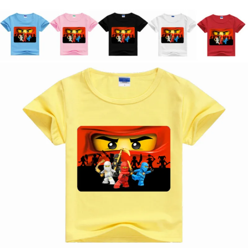 2019 Summer Boys T Shirts Kids Ninja Ninjago Clothing Girl Cartoon Printed Short Sleeve T-Shirt Toddler Children Clothes Top Tee
2019 Summer Boys T Shirts Kids Ninja Ninjago Clothing Girl Cartoon Printed Short Sleeve T-Shirt Toddler Children Clothes Top Tee