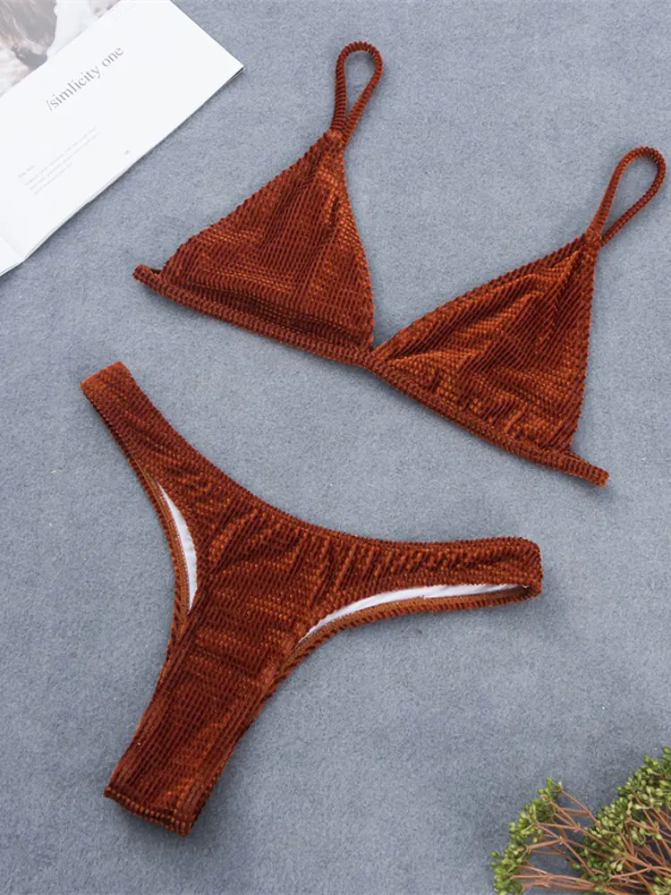Bikini swimsuit female small chest big chest gathered vacation swimming sexy thin beach three-point split spa swimsuit
Bikini swimsuit female small chest big chest gathered vacation swimming sexy thin beach three-point split spa swimsuit
