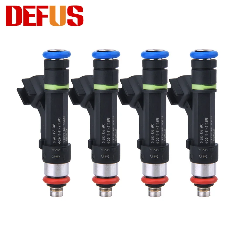 4X топливный инжектор 0280158286 для 2012 Mazda 2.5L 4CYL OEM Форсунка инжектор двигателя автомобиля Сменные сопла топлива
4X топливный инжектор 0280158286 для 2012 Mazda 2.5L 4CYL OEM Форсунка инжектор двигателя автомобиля Сменные сопла топлива