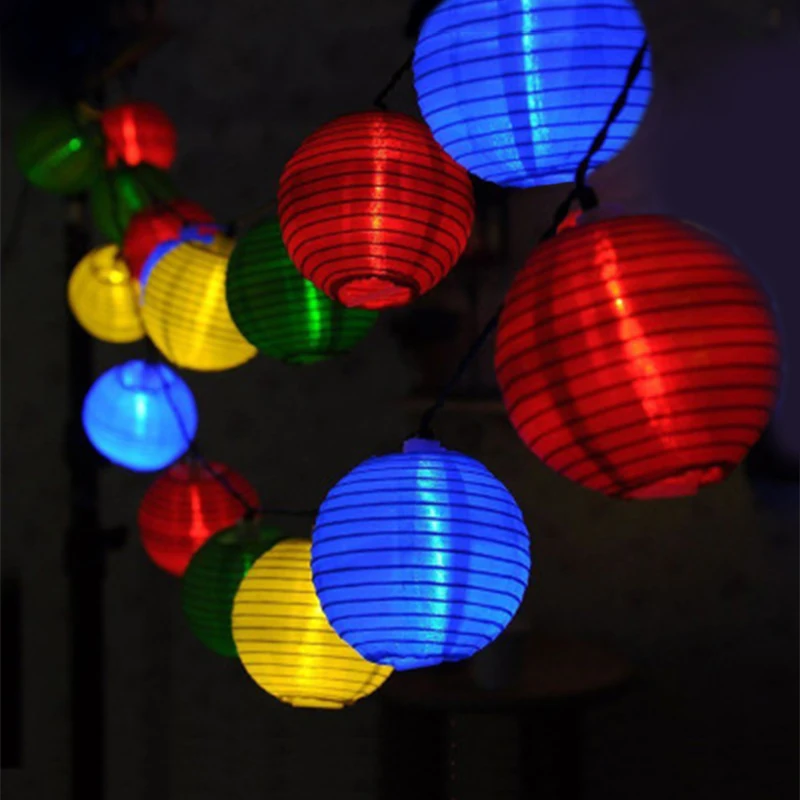 10PCS Solar String Lights LED Lamp Light Garden Lantern Road Corridor Outdoor Festival Decoration | Освещение