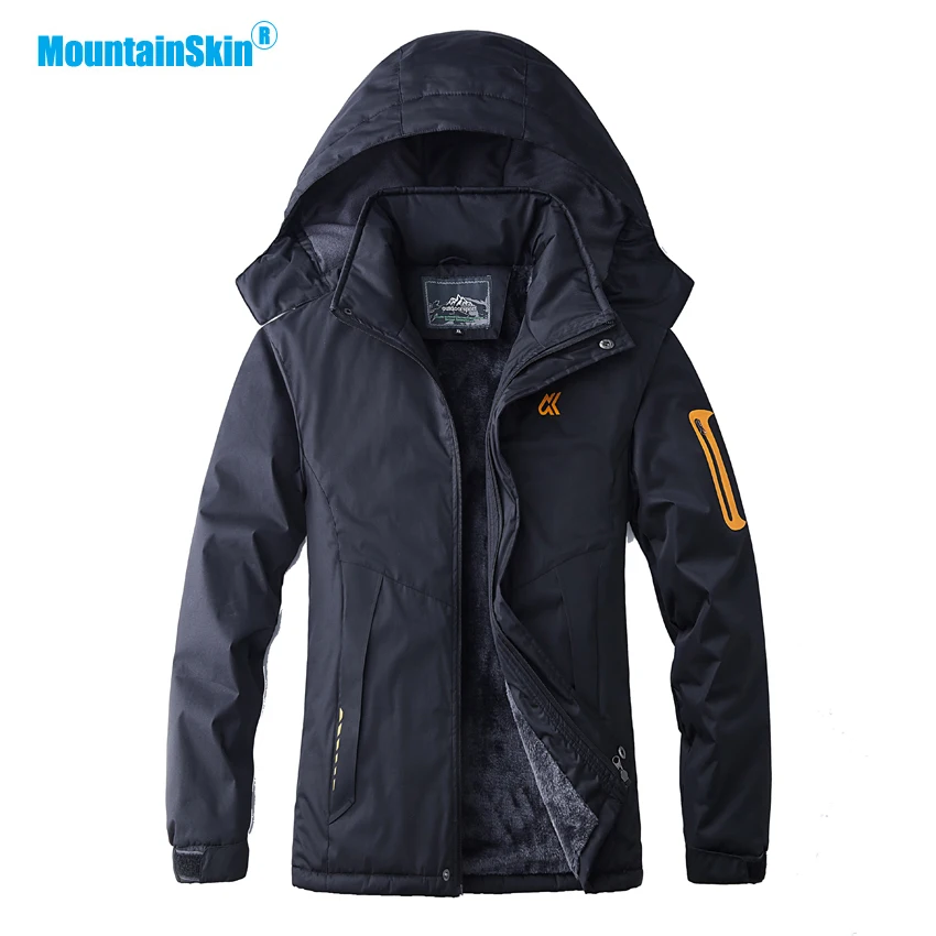 Mountainskin Men's Winter Thick Fleece Thermal Jacket Outdoor Sport Windbreaker Hiking Camping Trekking Skiing Brand Coats MA197
Mountainskin Men's Winter Thick Fleece Thermal Jacket Outdoor Sport Windbreaker Hiking Camping Trekking Skiing Brand Coats MA197