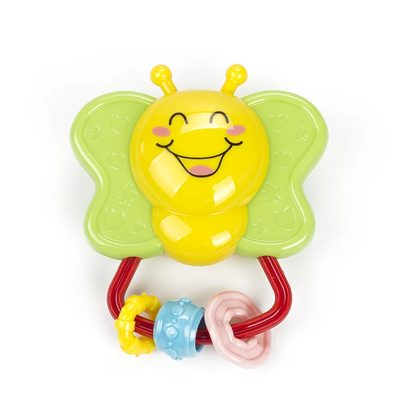 Cute Baby Hand Rattles Bell Grasping Toys Infant Plastic Jingle Shaking Rings Music Innocuous Handbell Toddler Educational Toy
Cute Baby Hand Rattles Bell Grasping Toys Infant Plastic Jingle Shaking Rings Music Innocuous Handbell Toddler Educational Toy