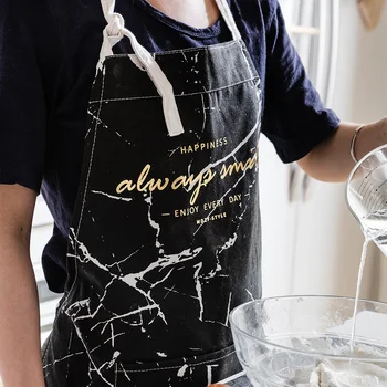 Marble pattern kitchen cooking apron oil-proof men and women waist work clothes heat-resistant gloves set
Marble pattern kitchen cooking apron oil-proof men and women waist work clothes heat-resistant gloves set