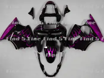 purple flame black fairings for KAWASAKI Ninja ZX-6R 98-99 ZX6R 98 99 ZX6R 1998-1999 ZX 6R 1998 1999 ABS fairing kit
purple flame black fairings for KAWASAKI Ninja ZX-6R 98-99 ZX6R 98 99 ZX6R 1998-1999 ZX 6R 1998 1999 ABS fairing kit